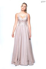 a dust pink gown from one of the best places to buy prom dresses in swansea